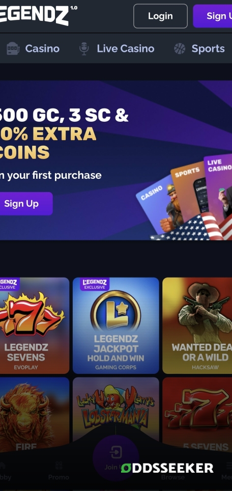 Legendz casino promo codes mobile