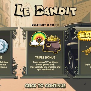 Le Bandit Slot Review 2025
