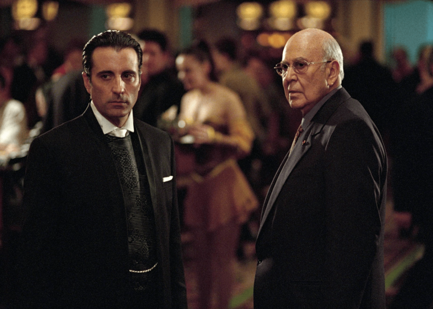 Andy Garcia and Carl Reiner in ocean's eleven