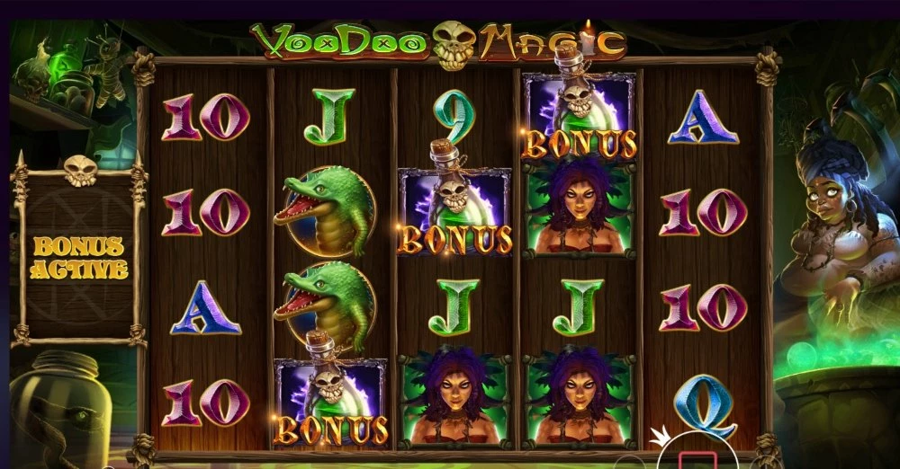 Screenshot of Voodoo Bonus Round