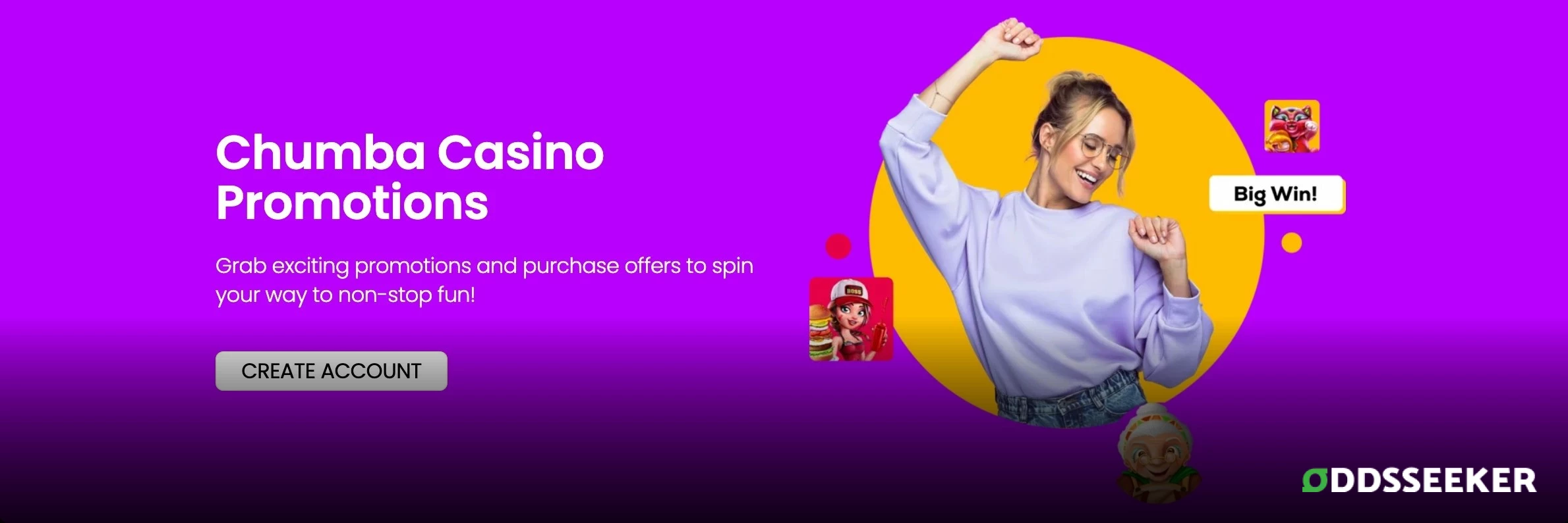 Screenshot of Chumba Casino Promotions