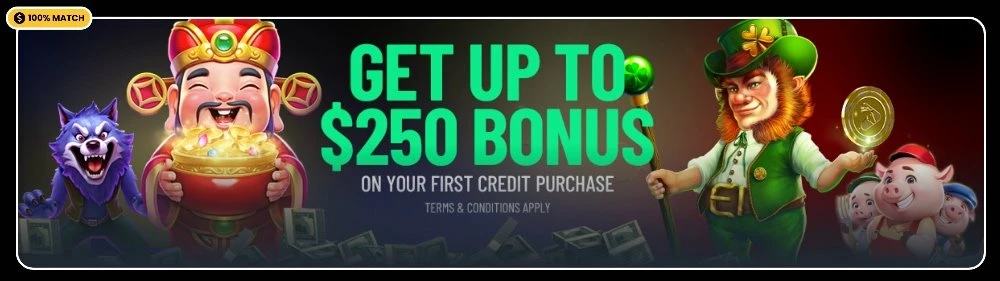 Screenshot of the Horseplay Deposit Bonus
