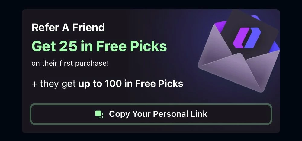 Screenshot of Onyx Odds Refer a Friend Bonus