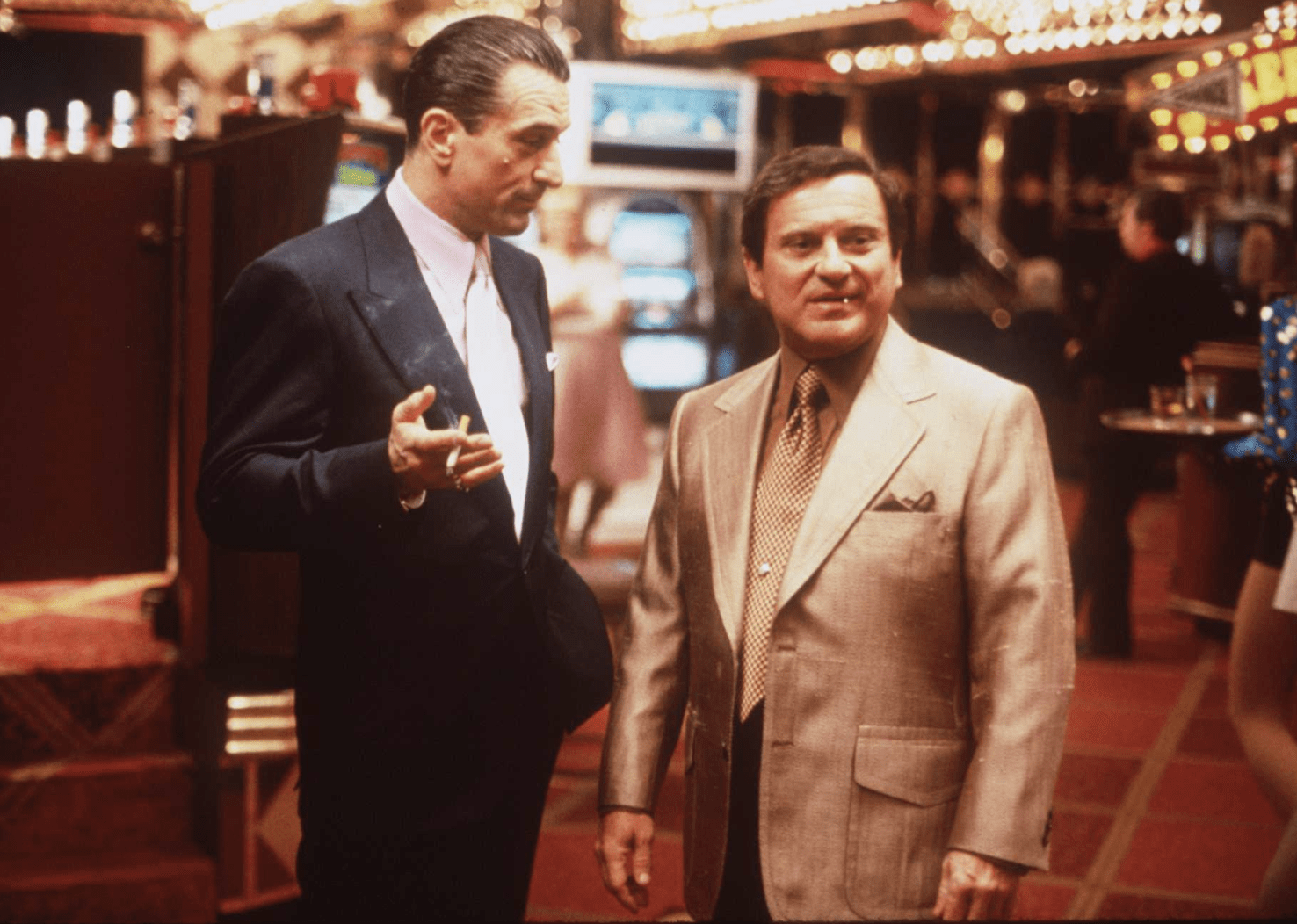 Robert De Niro and Joe Pesci in