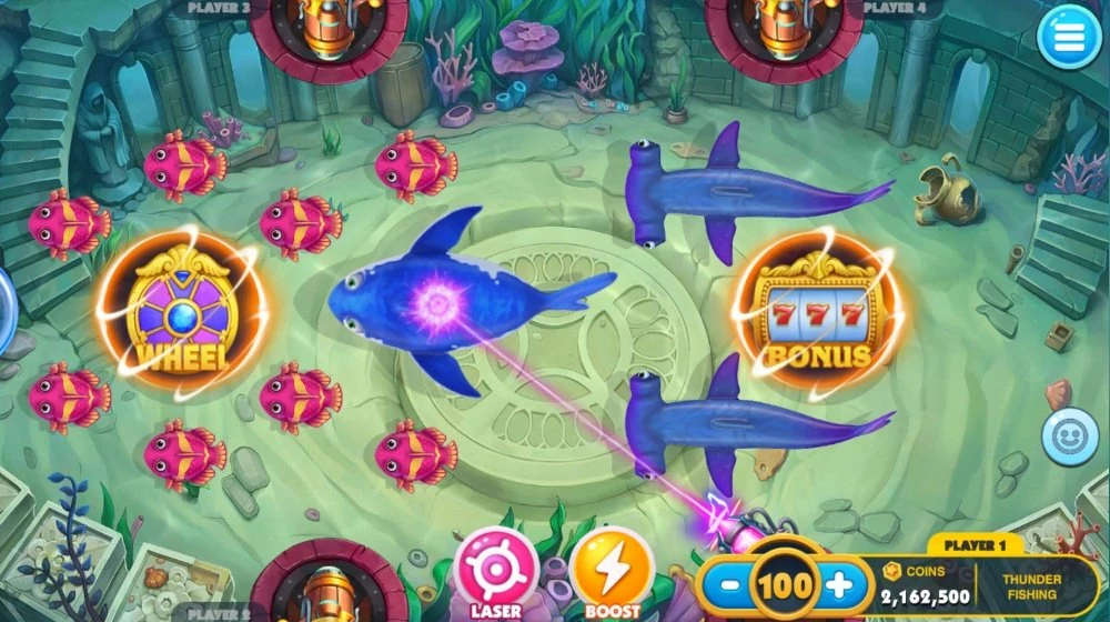Screenshot of Thunder Fishing Casino Game