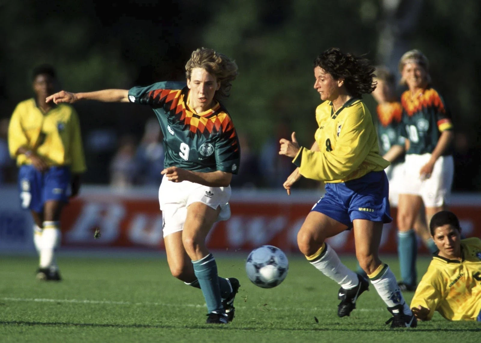 Brazil game during the 1995 World Cup.